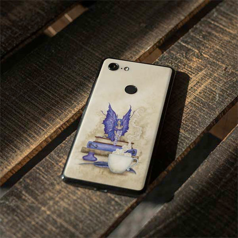 Amy Brown Bookworm Fairy Google Pixel 3 Skin